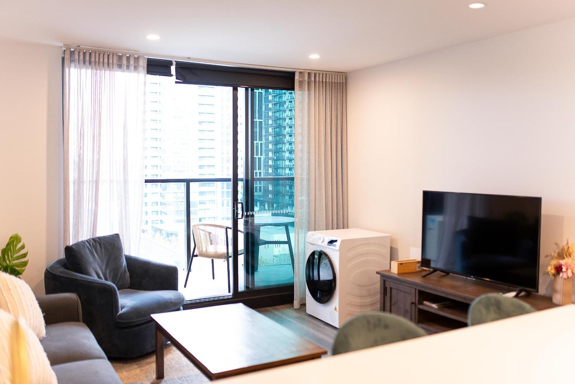 Apartment Next To Public Station, Boxhill Central, 2 Bedrooms, Free Parking And Wifi Box Hill Buitenkant foto